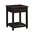 Sauder® Edge Water Side Table, 24-1/2"H x 19-1/2"W x 18-1/2"D, Estate Black 1 thumbnail image