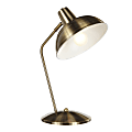 LumiSource Darby Table Lamp, 15-1/2"H, Gold