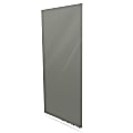 Ghent Aria Low-Profile Magnetic Glass Whiteboard, 96" x 48", Smoke 1 thumbnail image