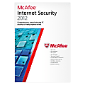 McAfee® Internet Security 2012, For 3 Users, Traditional Disc