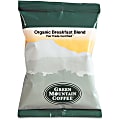 Green Mountain Coffee® Fair Trade Organic Breakfast Blend Coffee Bags, 2.5 Oz, Carton Of 50
