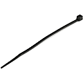 StarTech.com 100 Pack 4" Cable Ties - Black Small Nylon/Plastic Zip Ties Adjustable Network Cable Wraps UL TAA