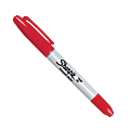 Sharpie® Twin-Tip Permanent Marker, Red, 32202 1 thumbnail image