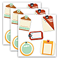 Carson Dellosa Education Cut-Outs, Let's Explore Travel Tags, 36 Cut-Outs Per Pack, Set Of 3 Packs 1 thumbnail image