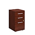 Sauder® Affirm 20”D Vertical 3-Drawer Mobile File Cabinet With Lock, Classic Cherry