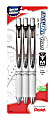 Pentel® EnerGel™ Deluxe Pearl Pens, Medium Point, 0.7 mm, 54% Recycled, Pearl White Barrel, Black Ink, Pack Of 3 Pens 1 thumbnail image