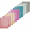 U Brands U-Eco™ Pronged Poly 2 Pocket Folders, Letter (8 1/2" x 11"), Assorted Colors, Pack Of 12 1 thumbnail image