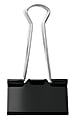 Office Depot® Brand Heavy-Duty Binder Clips, Large, 2" Wide, 1" Capacity, Black, Box Of 48 1 thumbnail image