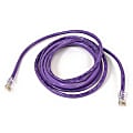 Belkin Cat. 5e UTP Crossover Cable - RJ-45 Male - RJ-45 Male - 9.84ft - Purple 1 thumbnail image