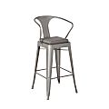 Vari Metal Conference Chair/Task Stool, Gray Seat/Gray Frame, Quantity: 1 1 thumbnail image