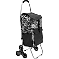 Mount-It! MI-923 Stair Climber Shopping Cart, 38-1/2”H x 13”W x 15-1/2”D, Black 1 thumbnail image