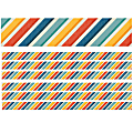 Eureka School Deco Trim, Adventurer Stripes, 37’ Per Pack, Set Of 6 Packs 1 thumbnail image