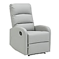 LumiSource Dormi Recliner, Light Gray