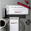 Gartner Studios® CMS Promotional Kit, 3 3/8" x 9", 67 Lb., Black, Pack Of 20 Cards & Envelopes