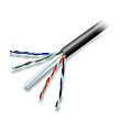 Belkin Cat. 6 High Performance UTP Bulk Cable (Bare wire) - 1000ft - Black