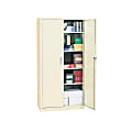 Alera Steel Storage Cabinet, 5 Adjustable Shelves, 72"H, Putty 1 thumbnail image