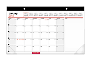 Office Depot® Brand 30% Recycled Large Monthly Desk Pad Calendar, 17 3/4" x 10 7/8", January-December 2015 1 thumbnail image