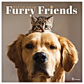 TF Publishing Animals Monthly Wall Calendar, 12" x 12", Furry Friends, January to December 2022, 1067 1 thumbnail image