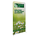 Custom Printed Step & Repeat Double-Sided Stretch Fabric Floor Display Kit, 3' W X 7.5' H 1 thumbnail image