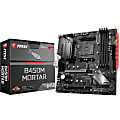 MSI B450M MORTAR Desktop Motherboard - AMD B450 Chipset - Socket AM4 - Micro ATX - 1 x Processor Support - 64 GB DDR4 SDRAM Maximum RAM 1 thumbnail image