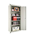 Alera Steel Storage Cabinet, 5-Shelf, Light Gray 1 thumbnail image