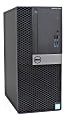 Dell Optiplex™ 7040 Tower Refurbished Desktop, Intel® Core™ i5, 8GB Memory, 240GB Solid State Drive, Windows® 10, RF610456
