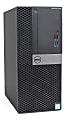 Dell Optiplex™ 7040 Tower Refurbished Desktop, Intel® Core™ i5, 8GB Memory, 240GB Solid State Drive, Windows® 10, RF610456