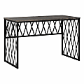 kathy ireland® Home by Bush® Furniture City Park 48"W Industrial Writing Desk, Dark Gray Hickory, Standard Delivery 1 thumbnail image