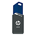 HP x900w USB 3.0 Flash Drive, 64GB, Gray/Blue 1 thumbnail image