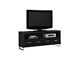 Monarch Specialties 4-Drawer TV Stand For TVs Up To 60", 24"H x 60"W x 16"D, Cappuccino