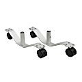 Add-On Accessory For Custom Stretch Fabric Displays, Wheeled Feet, 4-1/8"H x 2"W x 18-3/4"D 1 thumbnail image