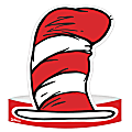 Amscan Dr. Seuss Paper Hats, 8" x 8", Red, Pack Of 36 Hats