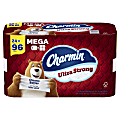 Charmin Ultra Strong Mega Roll Toilet Paper, 4" x 4", 242 Sheets Per Roll, Pack Of 24 Rolls