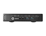 HP EliteDesk 800 G1 Mini Refurbished Desktop PC, Intel® Core™ i3, 8GB Memory, 480GB Solid State Drive, Windows® 10, RF610476