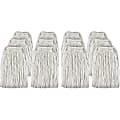 Genuine Joe Cotton Blend Mop Refill - Rayon, Cotton, Polyester - 12 / Carton 1 thumbnail image