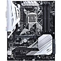 Asus Prime Z370-A Desktop Motherboard - Intel Chipset - Socket H4 LGA-1151 - 64 GB DDR4 SDRAM Maximum RAM - UDIMM, DIMM - 4 x Memory Slots - Gigabit Ethernet - 4 x USB 3.1 Port - HDMI - DVI - 6 x SATA Interfaces