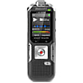 Philips Voice Tracer Audio Recorder (DVT6010/00) - 8 GBmicroSD Supported - 1.8" LCD - MP3, WAV, WMA - Headphone - 2280 HourspeaceRecording Time - Portable