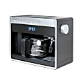 Espressione 3-In-1 Pump Espresso Machine And 10-Cup Programmable Drip Coffeemaker, Black