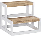 Powell Ephraim Bed Steps, 15"H, White 1 thumbnail image
