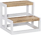 Powell Ephraim Bed Steps, 15"H, White