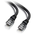 C2G 125ft Cat6 Snagless Unshielded (UTP) Ethernet Network Patch Cable - Black - Patch cable - RJ-45 (M) to R - 27158 1 thumbnail image