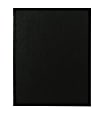 Blueline® MiracleBind 50% Recycled Notebook, 11" x 9 1/16", 75 Sheets, Black