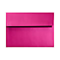 LUX Invitation Envelopes, A9, Gummed Seal, Hottie Pink, Pack Of 50 1 thumbnail image