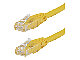 StarTech.com 1ft CAT6 Ethernet Cable - Yellow Molded Gigabit CAT 6 Wire