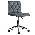 Glamour Home Amali Office Chair, Gray
