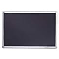 Quartet® Melamine Chalkboard, 72" x 48", Silver Aluminum Frame