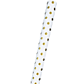 JAM Paper® Wrapping Paper, 25 Sq Ft, Polka Dot, White & Gold 1 thumbnail image
