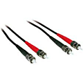 C2G 3m ST-ST 62.5/125 OM1 Duplex Multimode PVC Fiber Optic Cable - Black - Patch cable - ST multi-mode (M) to ST multi-mode (M) - 3 m - fiber optic - duplex - 62.5 / 125 micron - OM1 - black