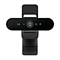 Logitech® 4K Pro Webcam with HDR and Noise-Canceling Mics, Black