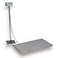 Brecknell® Compact Lightweight Floor Scale, 2"H x 22"W x 42"D, 500-Lb Capacity 1 thumbnail image
